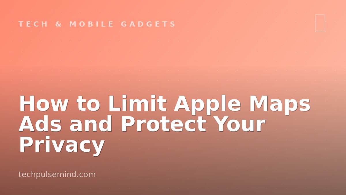 How to Limit Apple Maps Ads and Protect Your Privacy